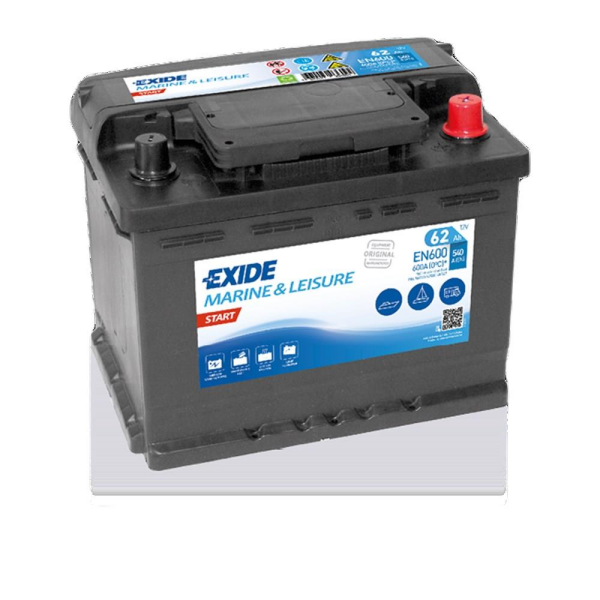 Exide Akü Start Flooded 12V 62AH