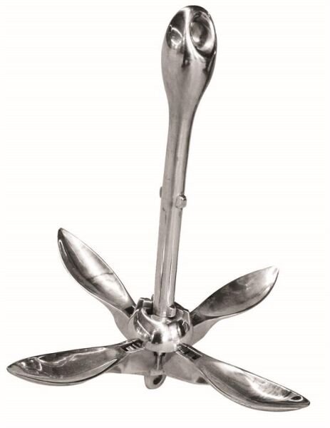 Şemsiye  çıpa, paslanmaz çelik 10 KG