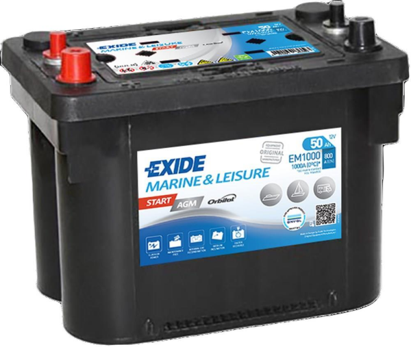 Exide Akü Start AGM 12V 50AH