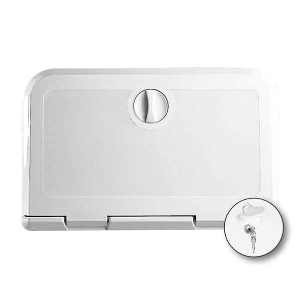 NUOVA RADE PLASTİK KAPAK, KİLİTLİ 165X285MM