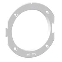Ventilator Connector Flange, Ø76 x 5mm, White