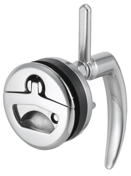 Gömme Kulp + Kapı Mandalı Ø65mm