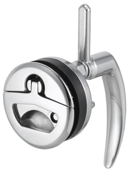 Gömme Kulp + Kapı Mandalı Ø65mm