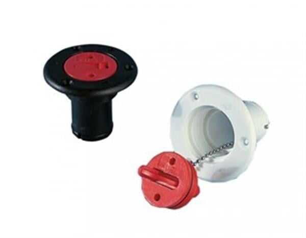 Beyaz Plastik Kapaklı Yakıt dolum ağzı 50mm