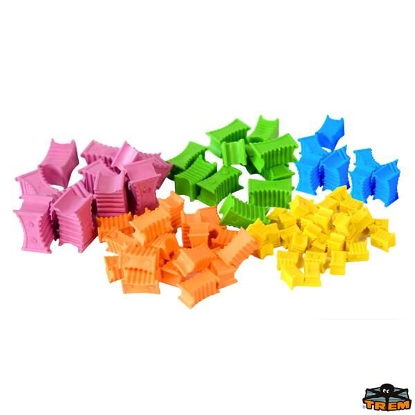 Trem Zincir İşaretleme Kiti. Pembe 10mm