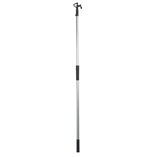 Telesc. Hook, Anod.Alum.Ø30mm L114-192cm,Black