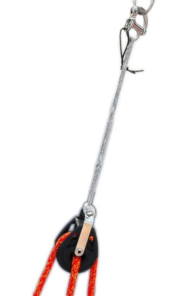İskota Üst Sistem 38mm Makaralı - Optimist Bumba Kontrol ve İskota Sistemi