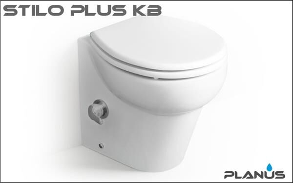 Stilo Plus 24V Beyaz Taş Taharet Kitli Tuvalet