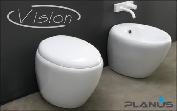 Vision Beyaz Tuvalet 12V