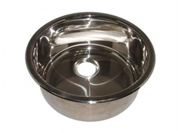 Yuvarlak Paslanmaz Çelik eviye