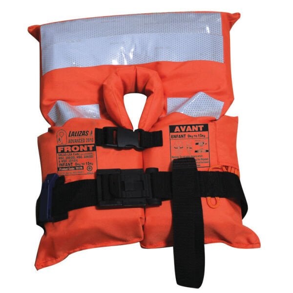 LALIZASGELİŞMİŞ SOLAS MED CAN YELEĞİ IŞIKSIZ -BEBEK, SOLAS/MED-MER