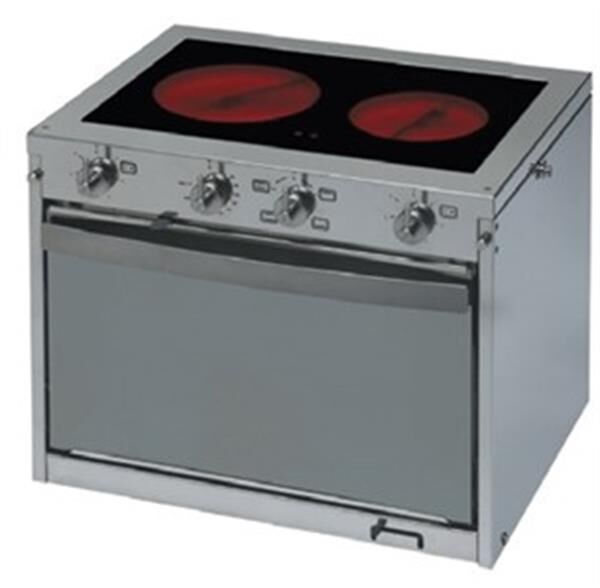 Techimpex Elektrikli Çift Göz Ocaklı Fırın