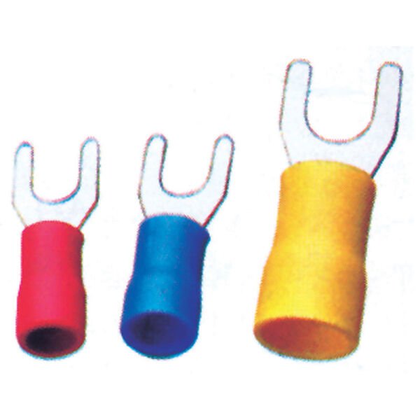 Düz U Yüzey Bağlayıcı,Mavi 4,3Mm2,1-2,5Mm2 40Adt