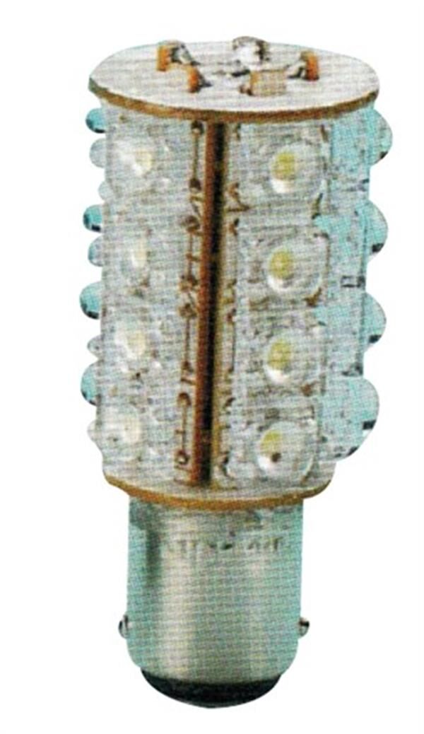 Led ampul 20ledli 24v/100a 2.4w düz tip