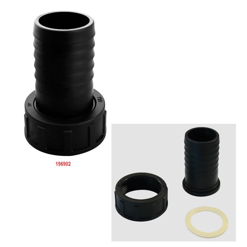 Connector Str. G1''1/2, Ø38mm, Fem. BLIZZ.-BORA-ZEF. Set of 3 pcs