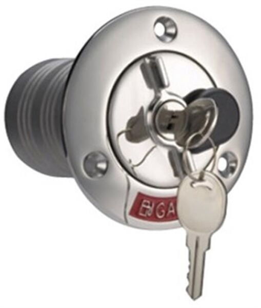 Paslanmaz Çelik Kilitli Mazot Dolum ağzı 50mm