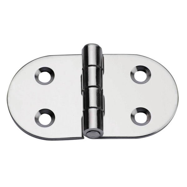 Menteşe, Sağa, Inox 316, L47mm, W30mm, Kalın. 1,5mm