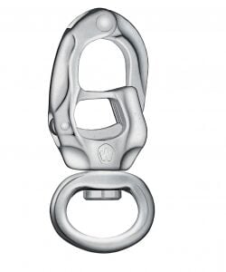 Wichard Speedlink shackle, kayışla bağlantı yapılabilen gözlü
