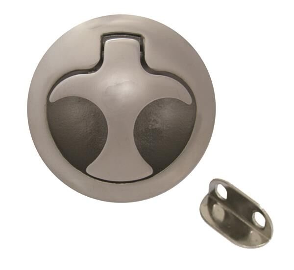 Paslanmaz Çelik Gömme kulp 61mm Kilitsiz