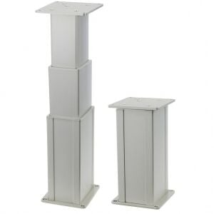 Dudge 77 kare elektrikli alüminyum masa ayağı