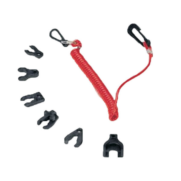 Set KILLSwitch Key w/Coil L/ard f/Mar/Suz/Joh 4StrEng
