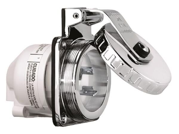 HUBBELL AISI316 PASLANMAZ ÇELİK PRİZ 32 AMP