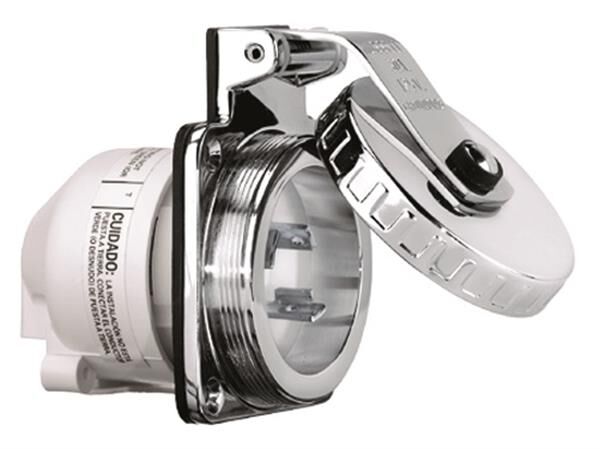 HUBBELL AISI316 PASLANMAZ ÇELİK PRİZ 16A