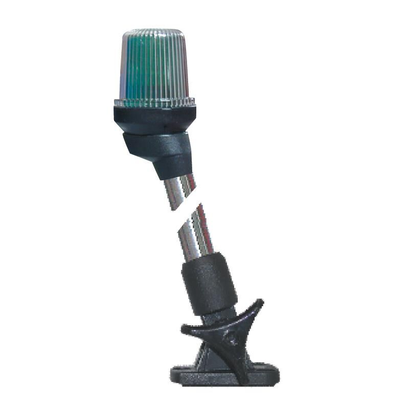 Direkli Seyir Feneri Katlanır 3 Renk 23cm,316SS - Siyah
