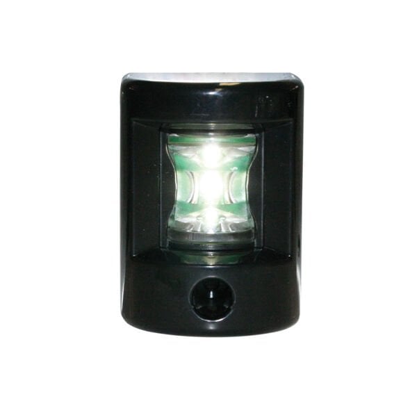 FOS LED 12 Pupa Feeri, Yüzey Monte, 135° Siyah