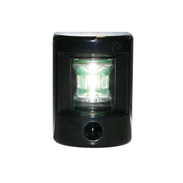FOS LED 12 Pupa Feeri, Yüzey Monte, 135° Siyah