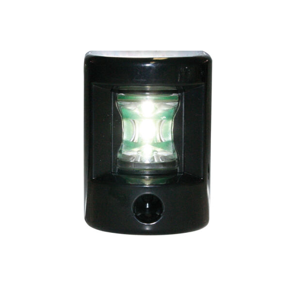 FOS LED 12 Pupa Feeri, Yüzey Monte, 135° Siyah