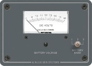 DC analog voltmetre