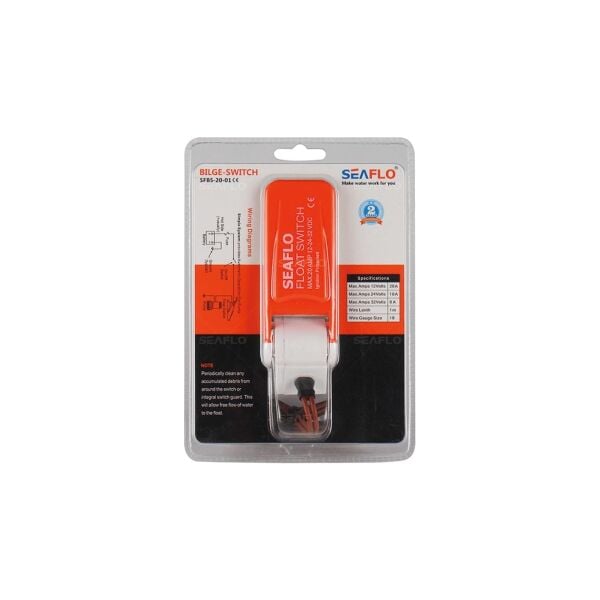 Sfbs-20-01 Sintine Pompası Şamandıra Şalteri, Ds Pompa Şamandırası 12-24 Volt 20 Amper