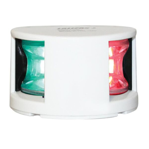 FOS LED 12 İki Renkli Seyir Feneri, Alttan Monte, Beyaz