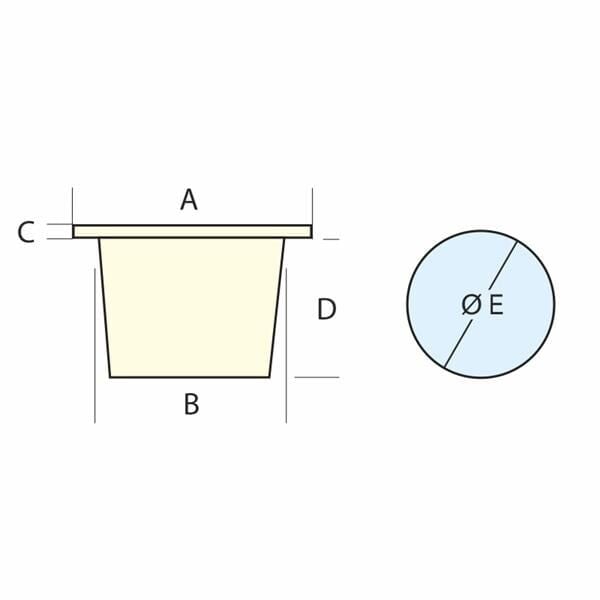 Duş Yuvası montaj beyaz