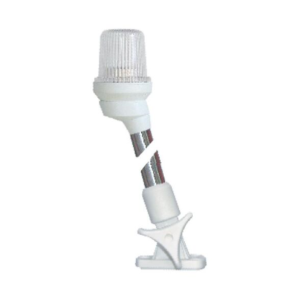 Direkli Silyon Feneri Katlanır 23cm,316SS - Beyaz