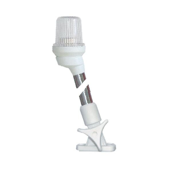 Direkli Silyon Feneri Katlanır 23cm,316SS - Beyaz
