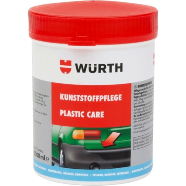 Würth Dış Plastik ve Tampon Parlatıcı Bakım Mumu 1lt Parlatıcı ve Koruyucu Mum Würth