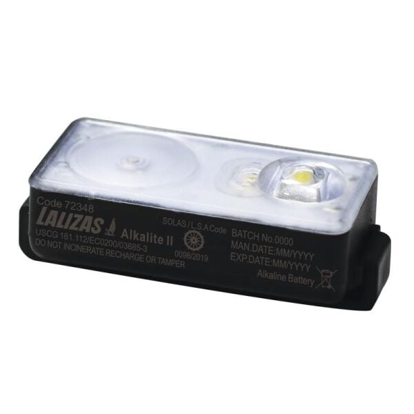 LALIZAS Canyeleği Lambası LED flaşlı ''Alkalite II'' ON-OFF, su temaslı, SOLAS/MED/USCG-MER/TC