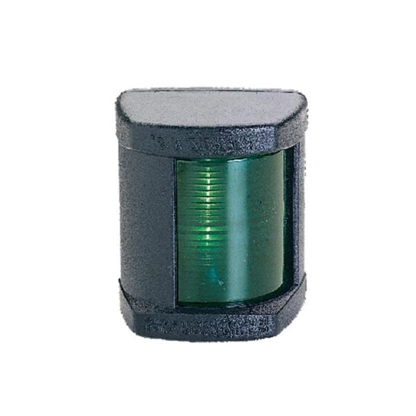 Klasik LED 12 Sancak Feneri 112,5°, 12-24V, (Siyah gövde)